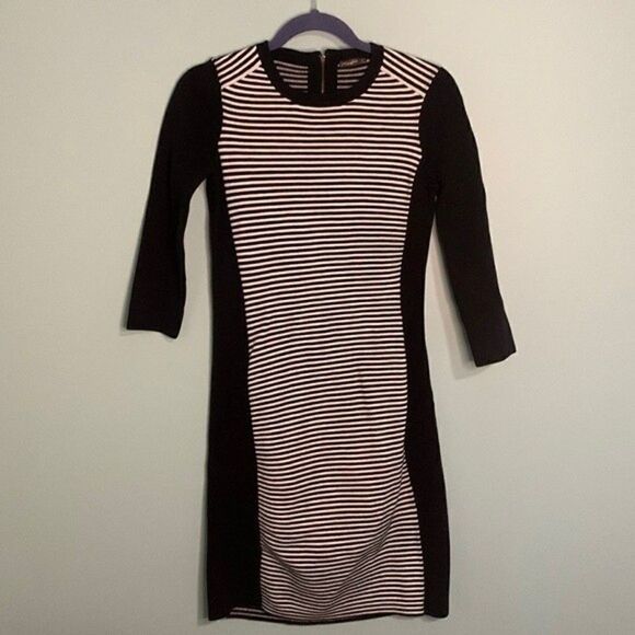 J. McLaughlin Darla Ottoman Striped Sweater Dress - Picture 2 of 11